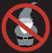 Its a picture of a gnome with a cross over it because we don't like Gnomes.